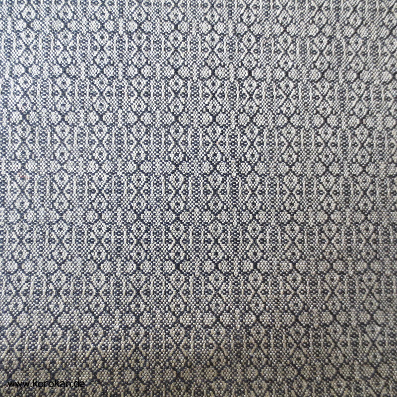 geometrischer Jacquard Kimono Stoff, Wolle / Acryl