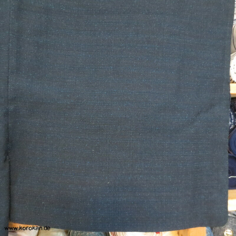 Hitoe Woll Kimono, blau
