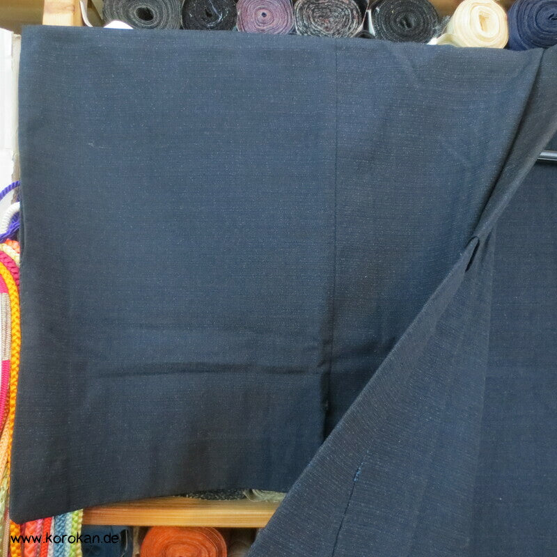 Hitoe Woll Kimono, blau