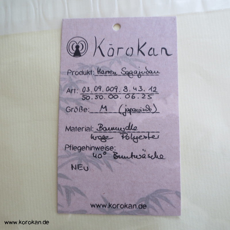 Hada Juban - Männer Unterhemd für Kimono, NEU