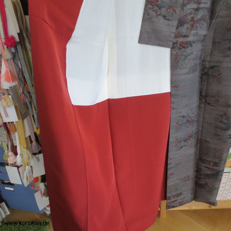 Garten Kasuri Tsumugi Seiden Kimono