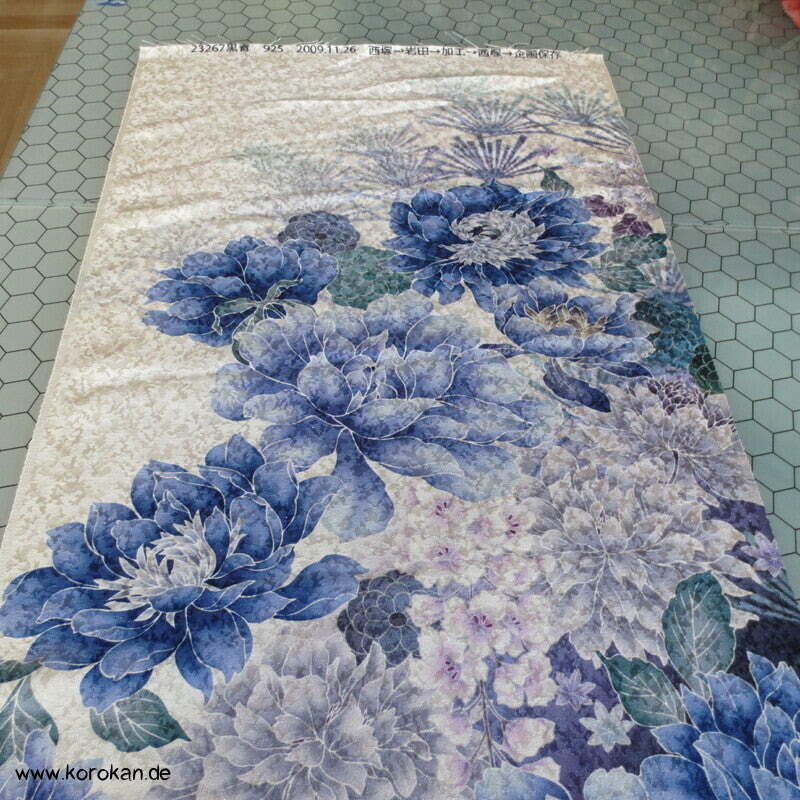 Panel Muster Stoff für Kimono - Blumendruck