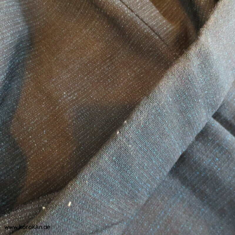 Hitoe Woll Kimono, blau