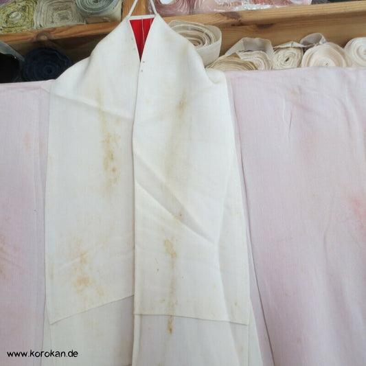 Nakagi - Lagenlook Kimono - naturfarbener Seiden Crepe