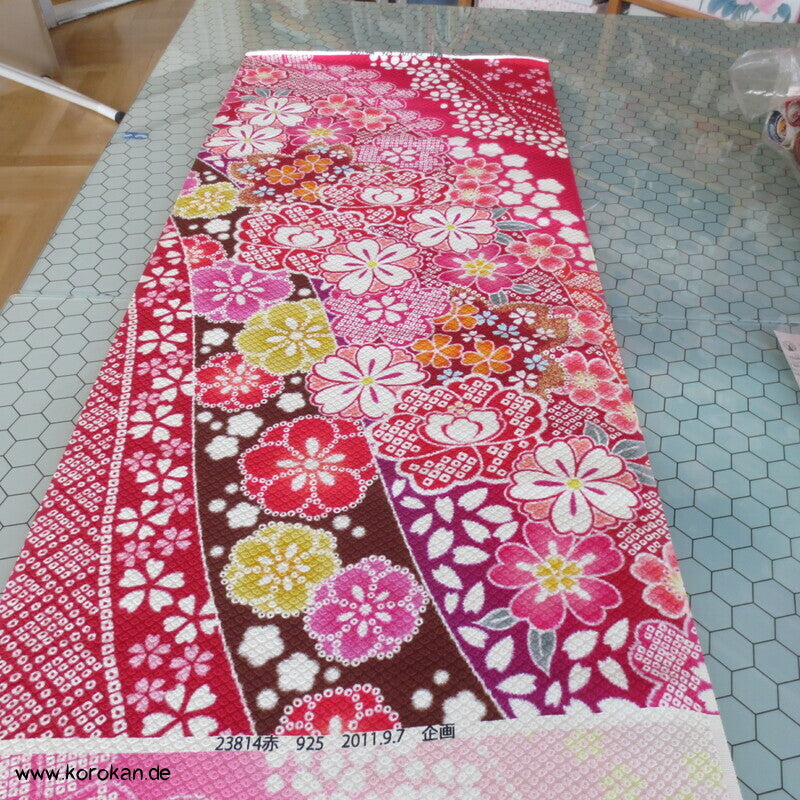Panel Muster Druck für Kimono - Kanoko