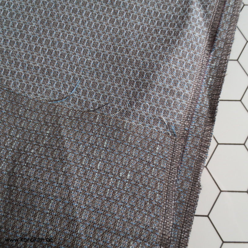Kikko gewebt Männer Kimono Wolle / Seide
