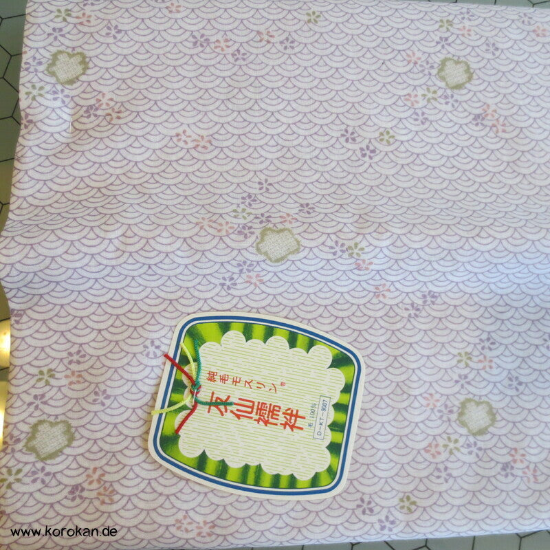 Segaiha Blüten Juban Unter Kimono Wollmuslin