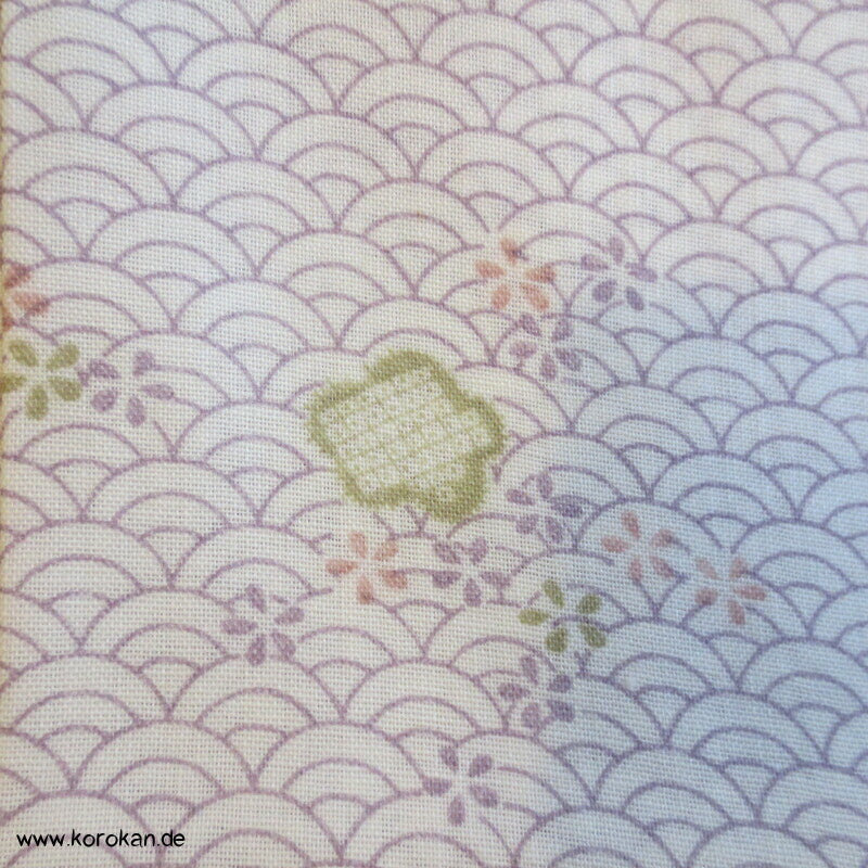 Segaiha Blüten Juban Unter Kimono Wollmuslin