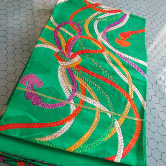 Fukuro Obi Flechtbänder Brokat