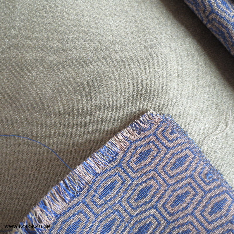 Kikko Double Face Hakama Seide