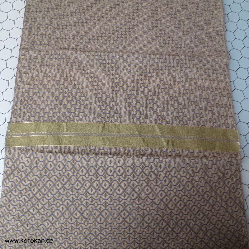 Kikko Double Face Hakama Seide