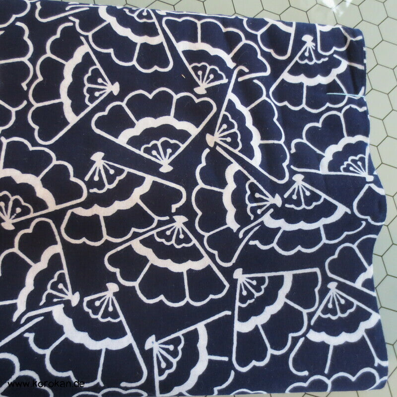 Fächer Yukata Kimono Baumwoll Stoff