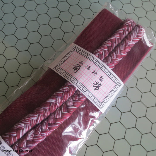 Hanhaba Obi gewebt mit Zopfteil aus der Kette