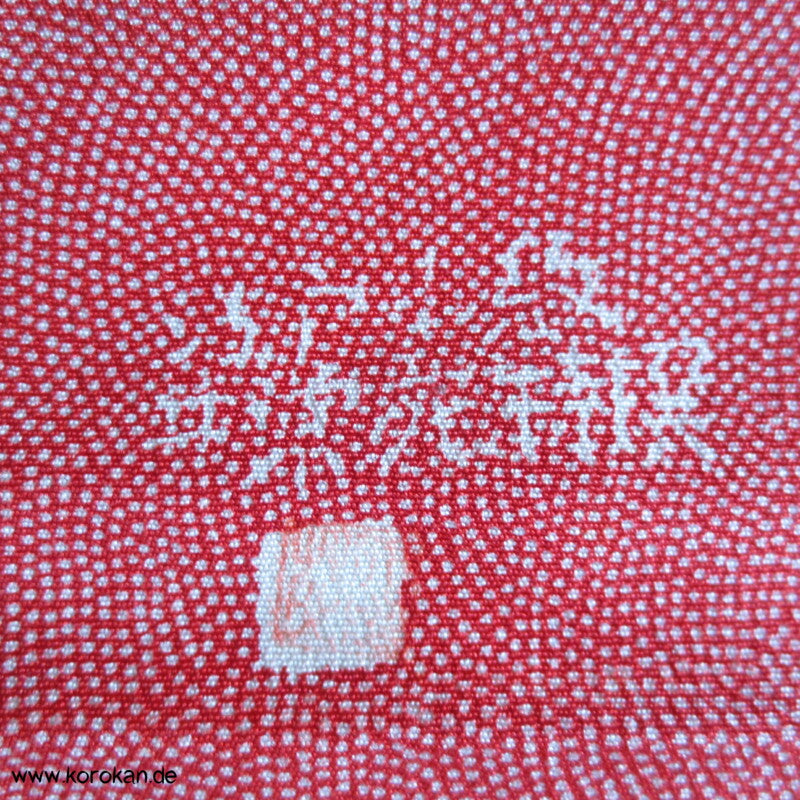 Same Edo Komon Kimono Seidencrepe