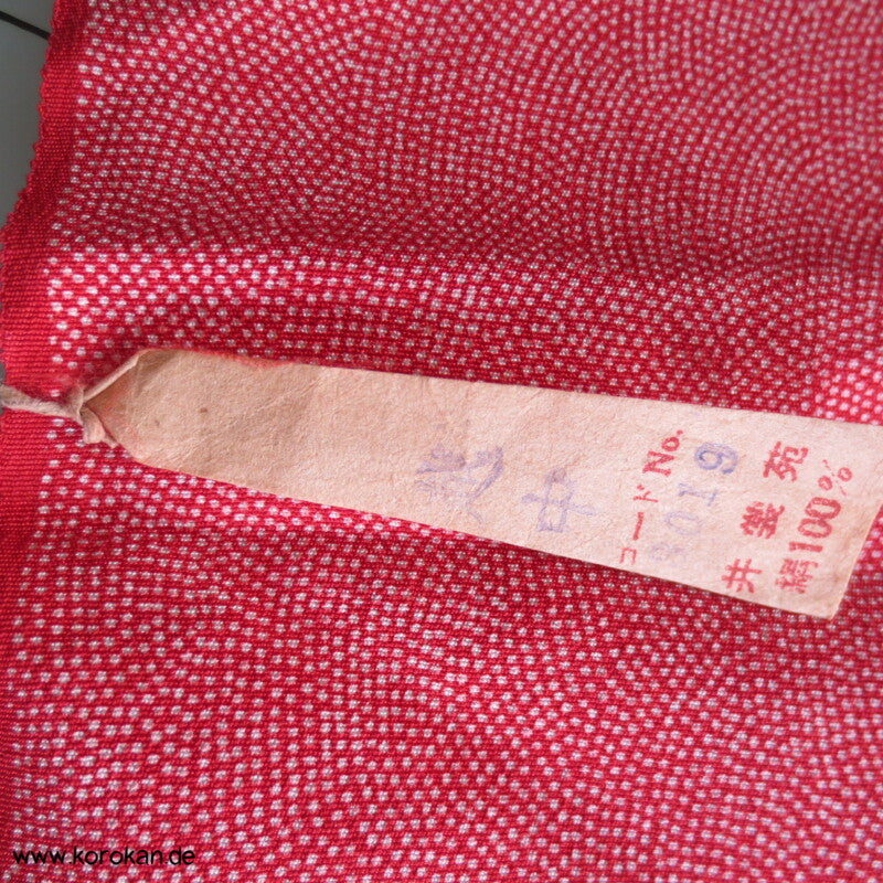 Same Edo Komon Kimono Seidencrepe