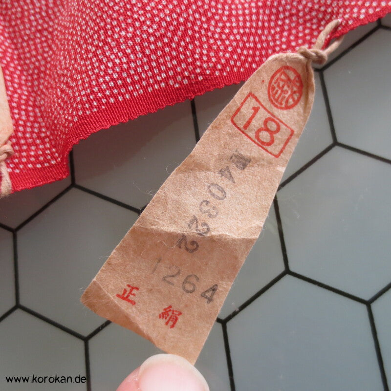Same Edo Komon Kimono Seidencrepe