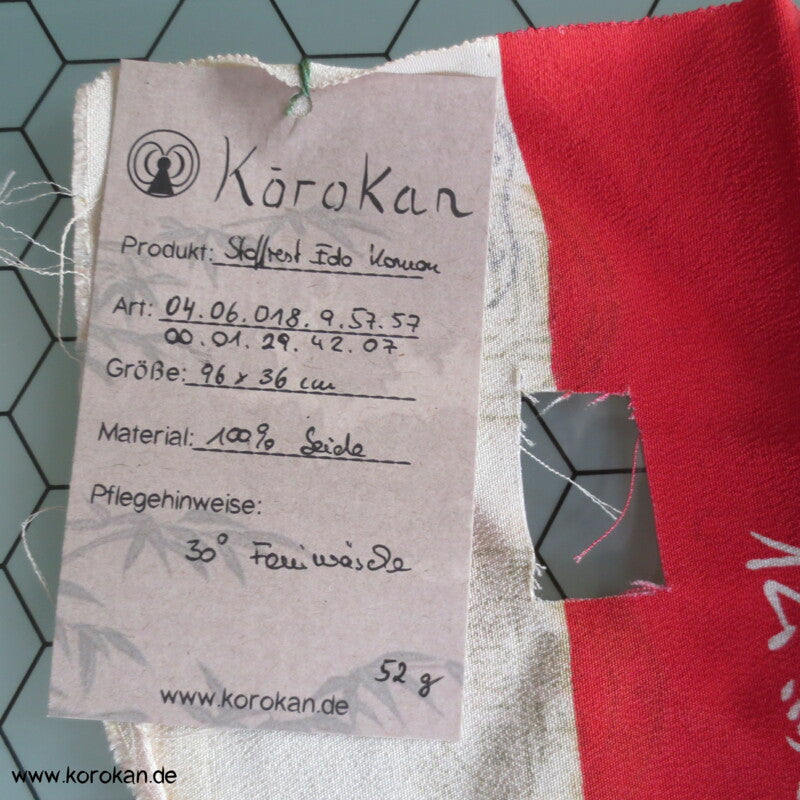 Same Edo Komon Kimono Seidencrepe
