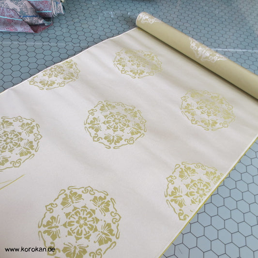 Schmetterling Ornamente Zabuton - Kissen Jacquard