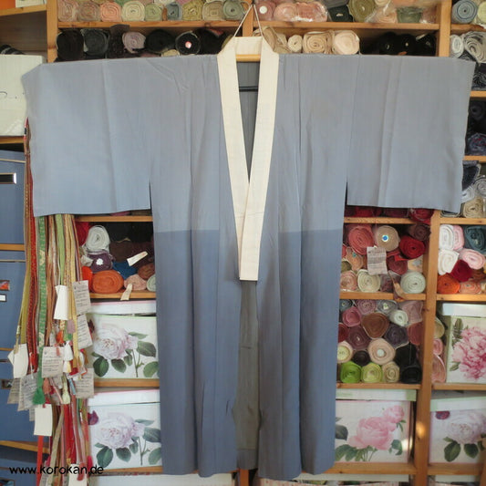 handgemalte springende Koi Juban Unterkimono, Seide