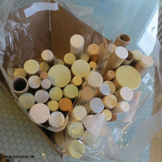 ca. 50 Papprollen für Tanmono Kimonostoffe