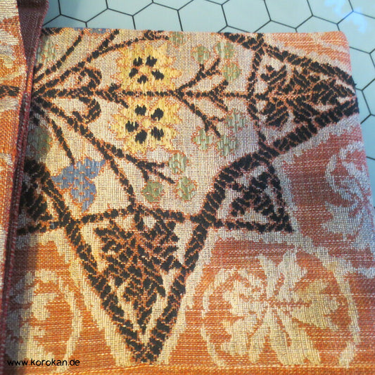 Stern Tsumugi Seiden Tzukure zweiteiliger Obi