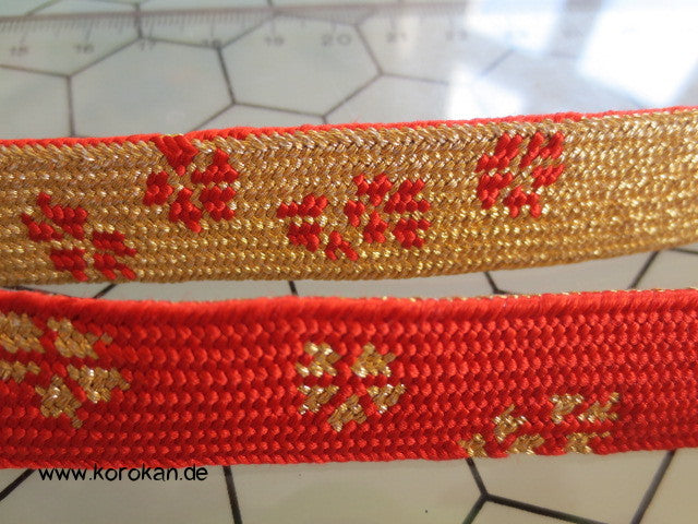 Rot - Gold, Nadeshiko Obijime, Seide / Lurex