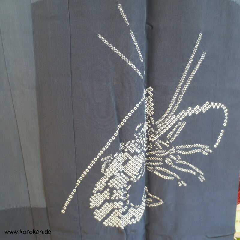 Shibori Ebi Hummer Juban Unterkimono, Seide