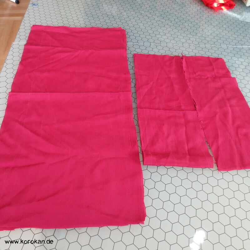 pflaume Hakkake Crepe de Chine Seide, Araihari