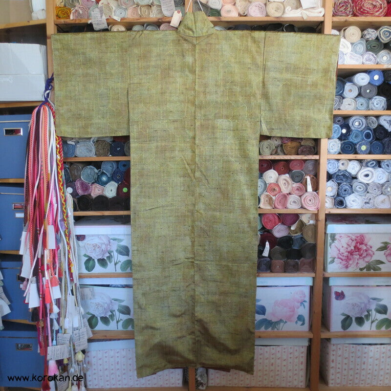 Tsumugi Seiden gewebte Kikko
