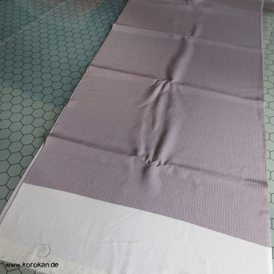 feine Streifen Kimono Seidencrepe