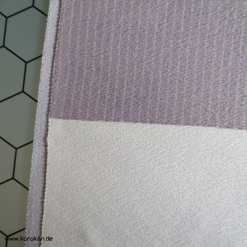 feine Streifen Kimono Seidencrepe