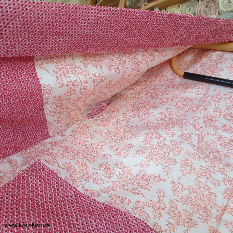 Blätterarabesken Full Shibori Haori
