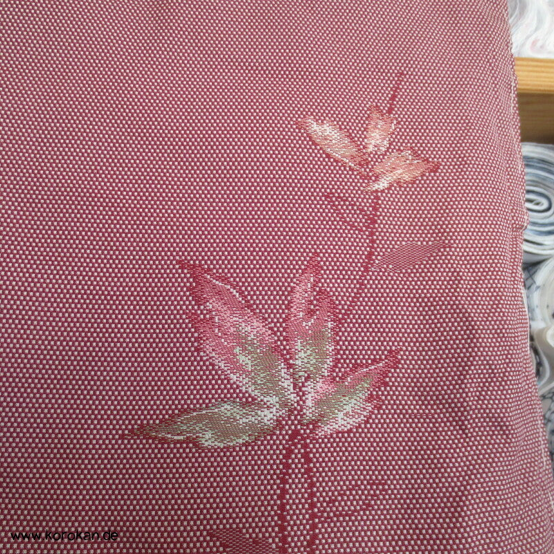 gewebte Blätter Jacquard Komon Kimono