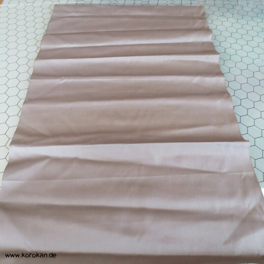 Hakkake steingraue Honan Seide unteres Kimono Futterrest