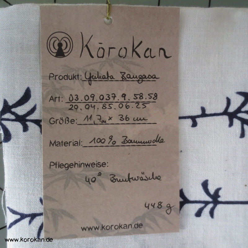Bangasa Papierschirme Yukata Kimono Baumwollstoff