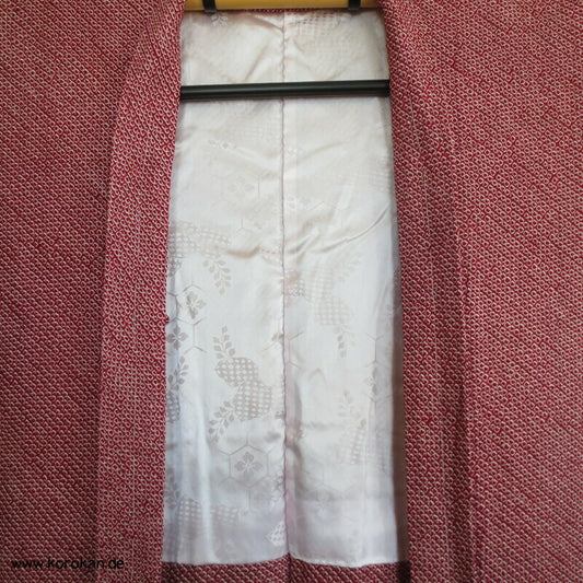 weinroter Full Shibori Seiden Haori