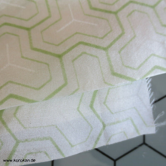 Araihari Haori Kimono Honan Seidenfutterreste, Shokko