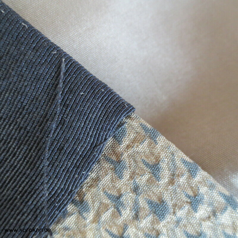 Full Shibori Welle Männer Juban Unterkimono reine Seide