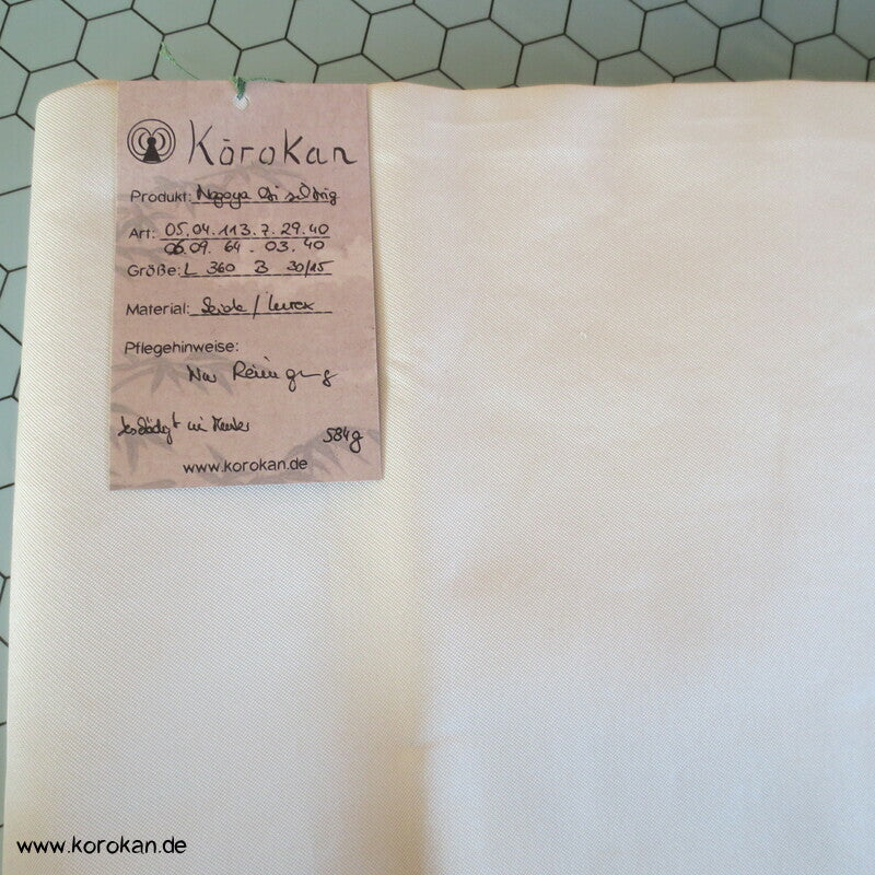 moderner abstrakter Schwung Nagoya Obi, heller Seidenbrokat Kimonogürtel