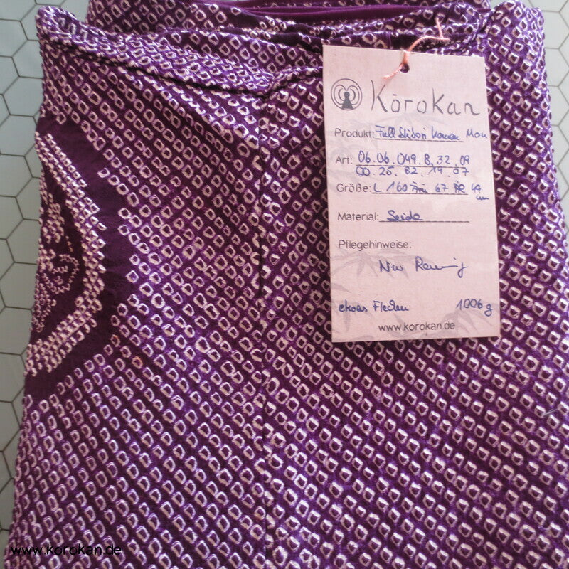 Full Shibori Mon Wappen Komon Kimono