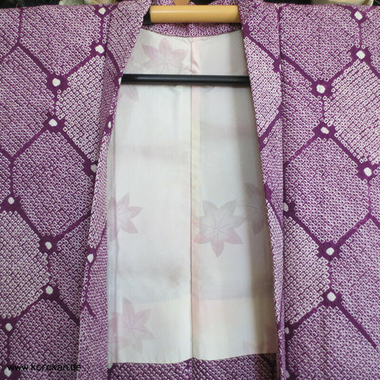 Kikko in lila Full Shibori Haori