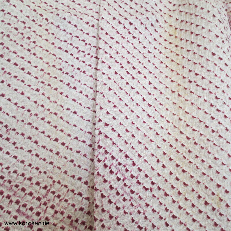 Full Shibori Chrysanthemen Fluss Homongi Kimono