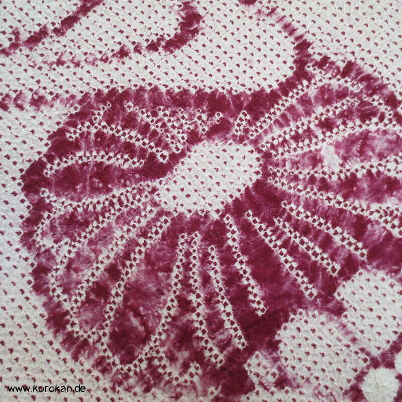 Full Shibori Chrysanthemen Fluss Homongi Kimono