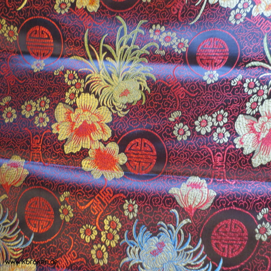 Chrysanthemen und Mon China Jacquard