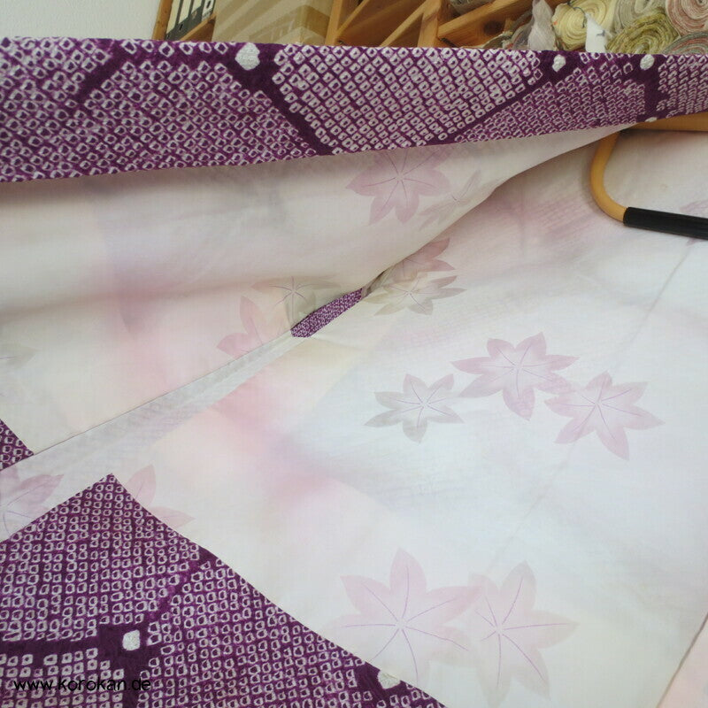 Kikko in lila Full Shibori Haori