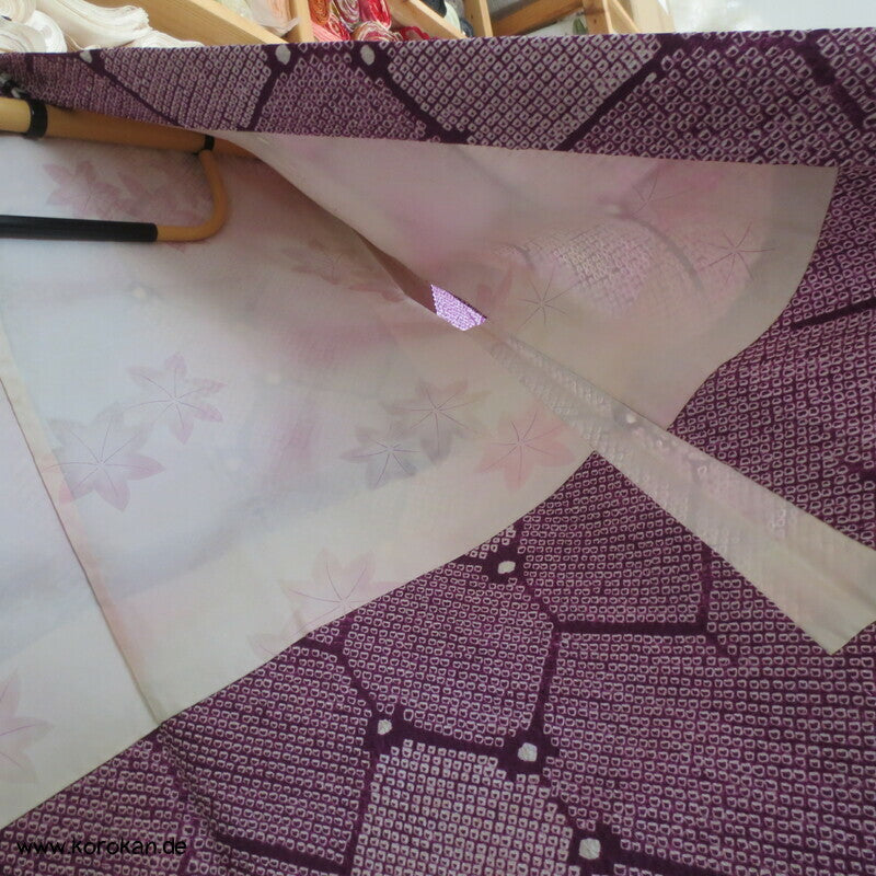 Kikko in lila Full Shibori Haori