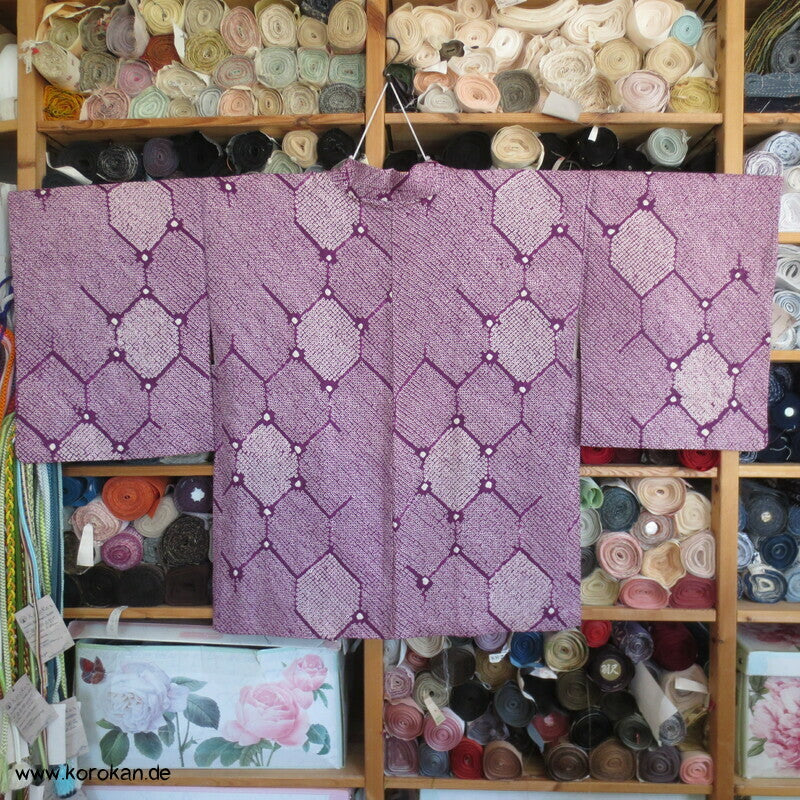 Kikko in lila Full Shibori Haori