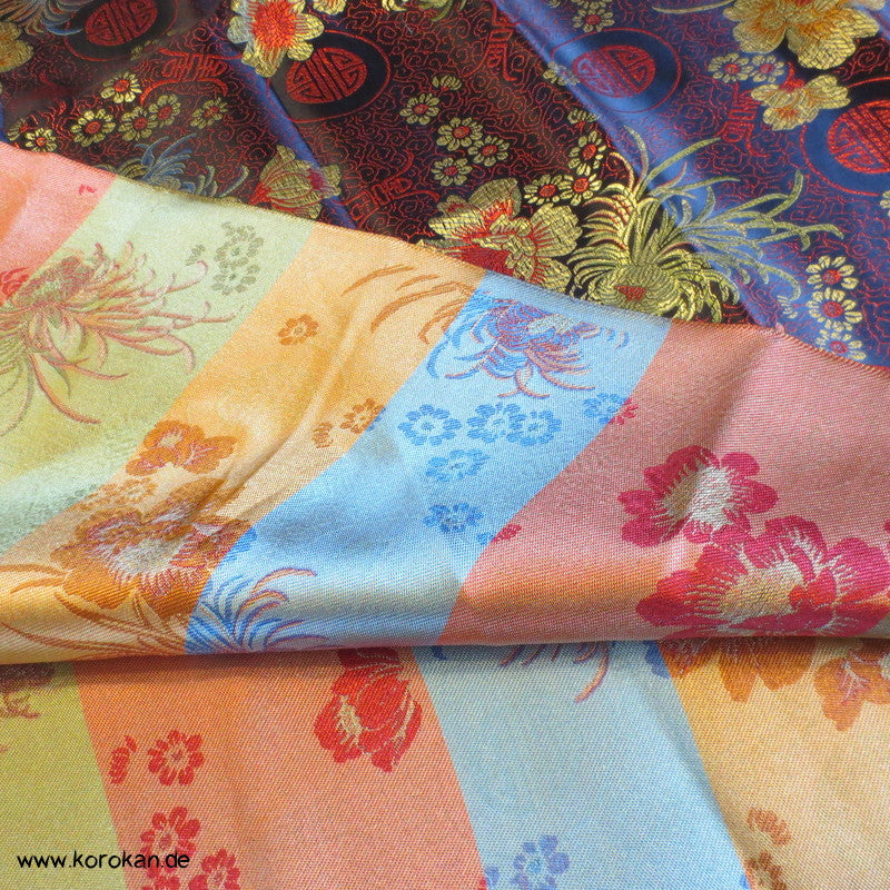 Chrysanthemen und Mon China Jacquard