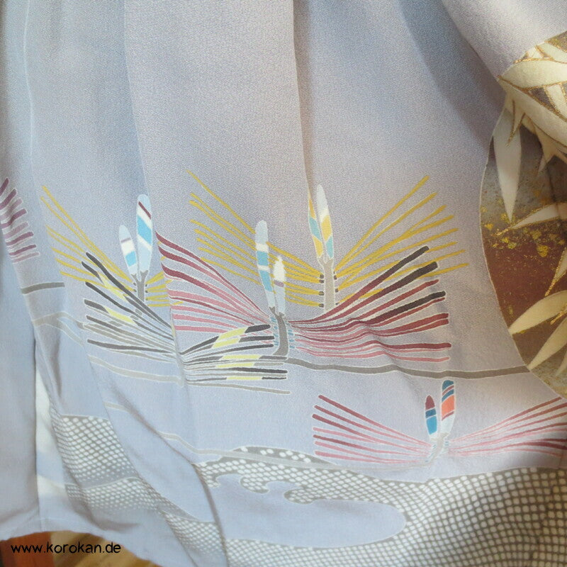 japanischer Upcycling Rock mit Gummizug in der Taille