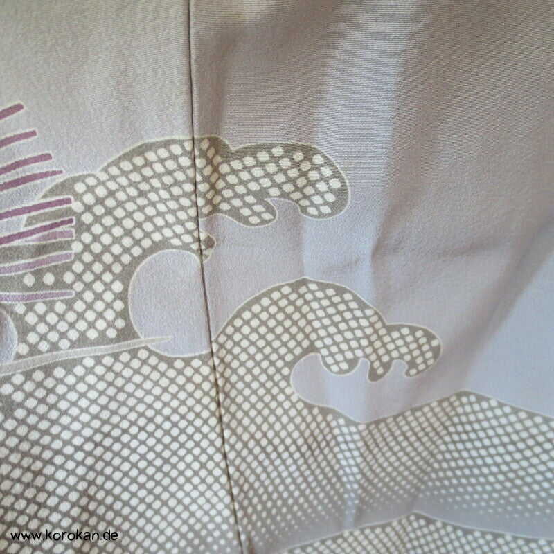 japanischer Upcycling Rock mit Gummizug in der Taille